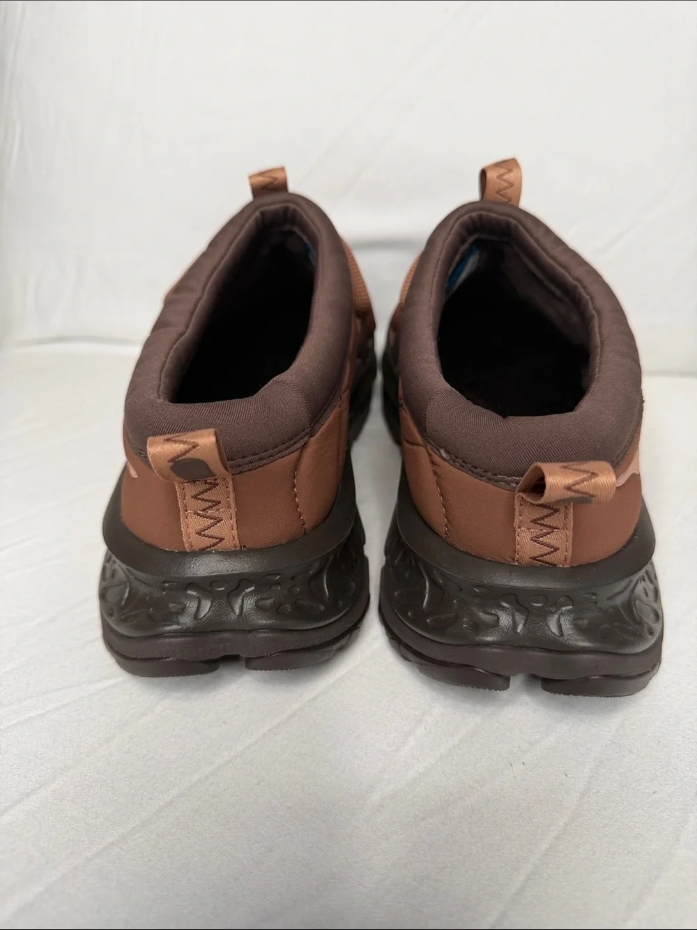 Men's HOKA ONE ONE Brown Two-Tone Athletic Sneakers